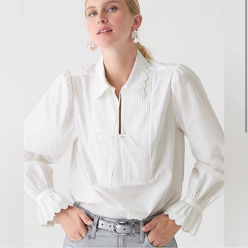 JCREW BOW TOP